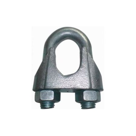 Elite Sales Elite Sales EGC18 1/8" Zinc Plated Wire Rope Clip - Pack of 100 EGC18